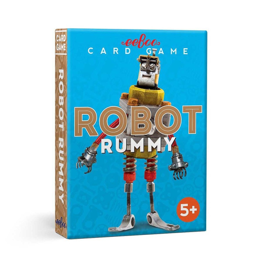 Baby Stuff eeBoo Interactive Toys | Robot Rummy Playing Cards