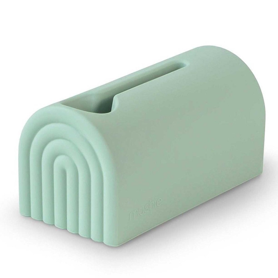 Baby Stuff mushie | Spout Cover, Cambridge Blue