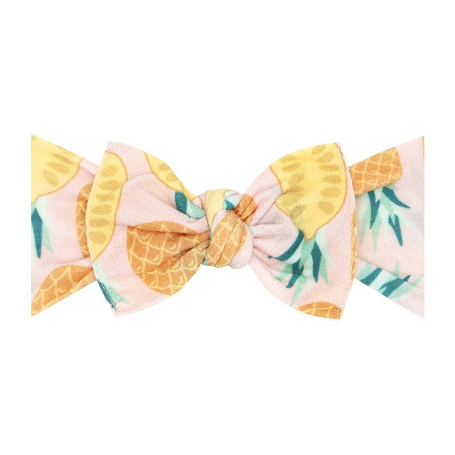 Girl Baby Bling Bows | Knot Bow, Pineapple Dream