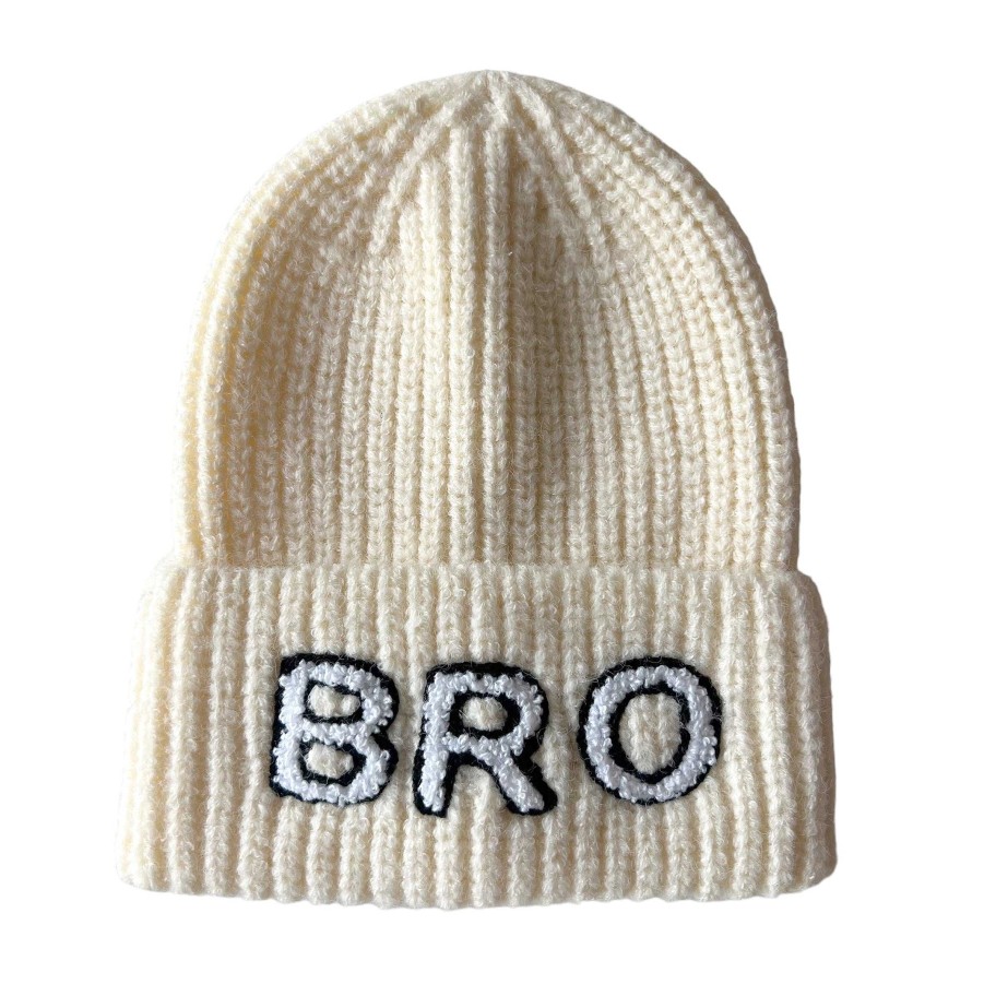 Accessories SpearmintLOVE | Bro Knit Hat, French Vanilla