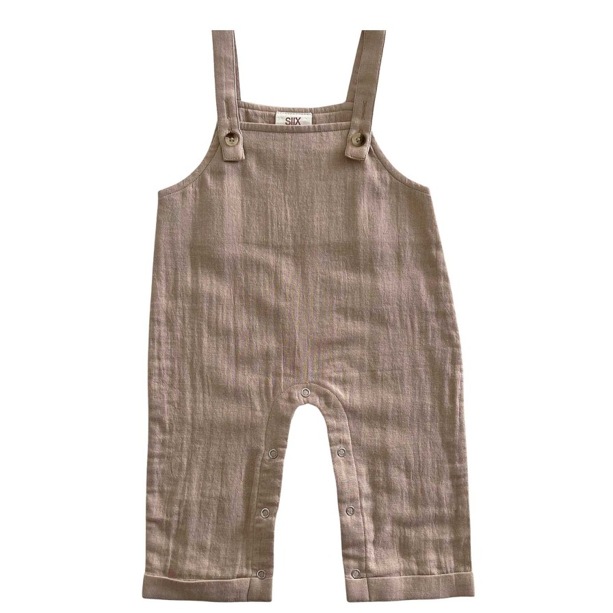 Boy SIIX Collection | Sand / Organic Phoenix Overall