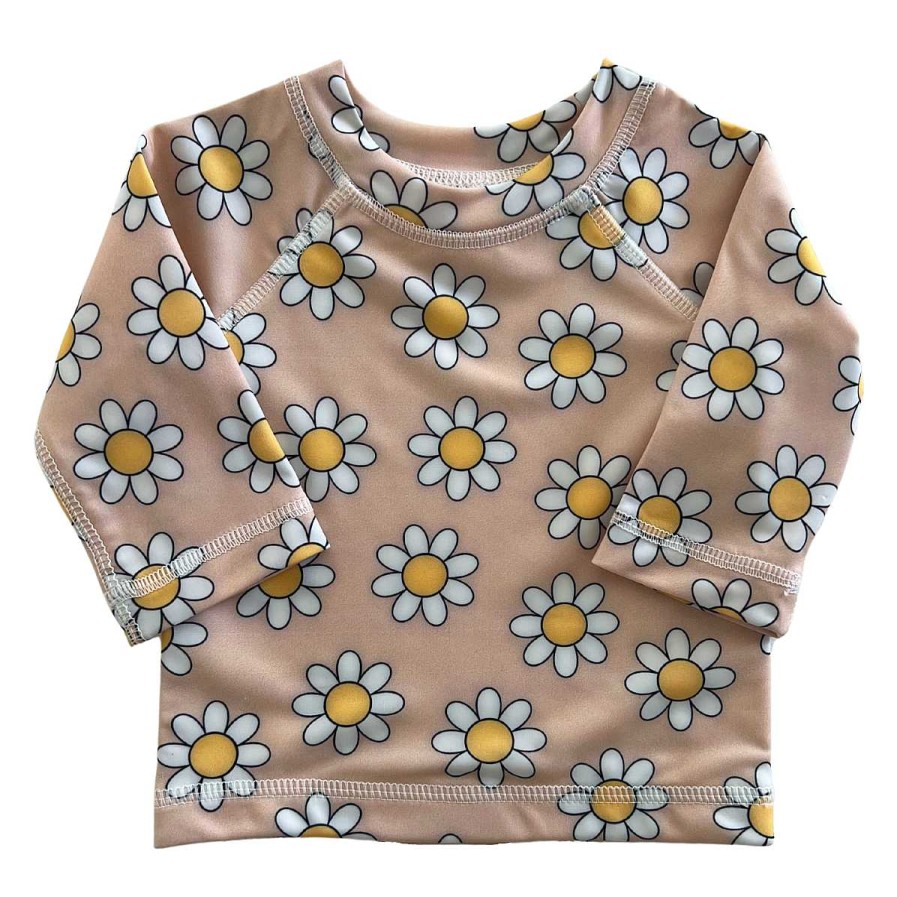 Girl SIIX Collection | Daisy Pop Biscotti / Maui Rashguard / Upf 50+