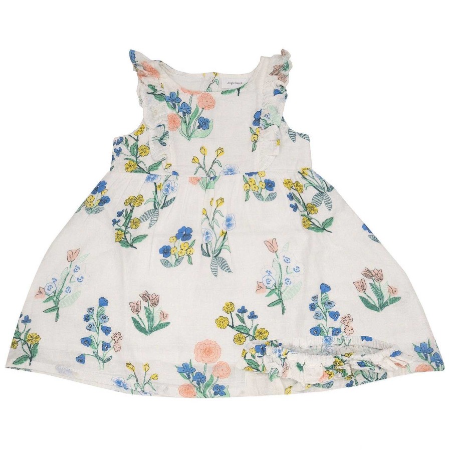 Girl Angel Dear | Ruffle Sundress, Urban Floral