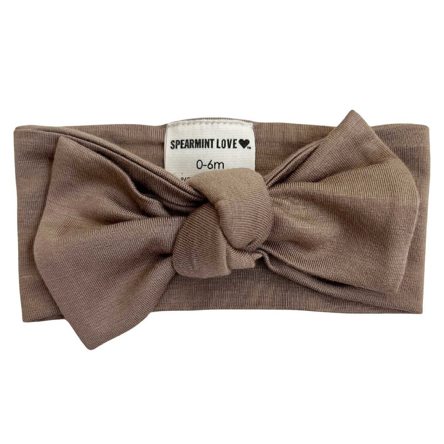 Girl SpearmintLOVE | Knot Bow, Driftwood