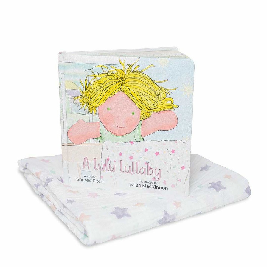 Baby Stuff Lulujo | A Lulu Lullaby, Muslin Blanket And Book Set