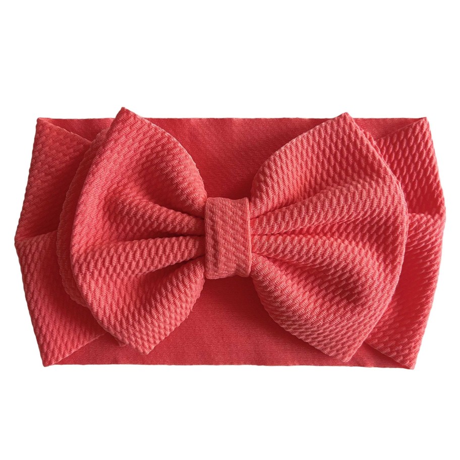 Girl Sold by SpearmintLOVE | The Big Bow, Coral