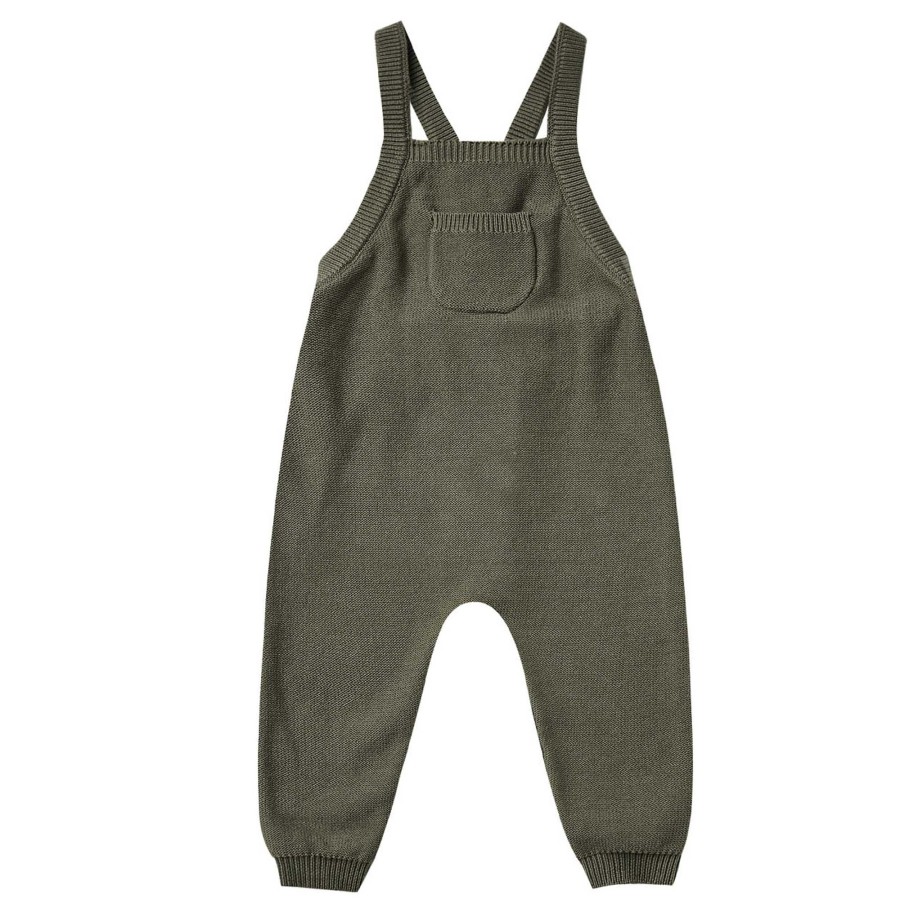 Boy Quincy Mae | Organic Knit Overall, Forest