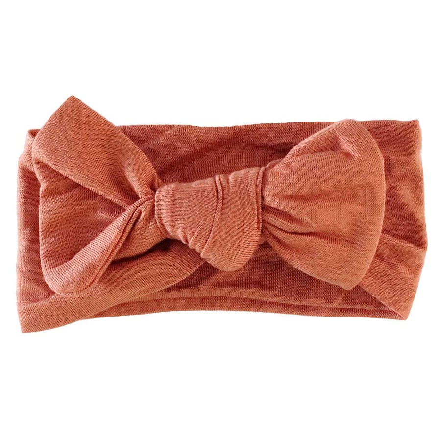 Girl SpearmintLOVE | Knot Bow, Rust