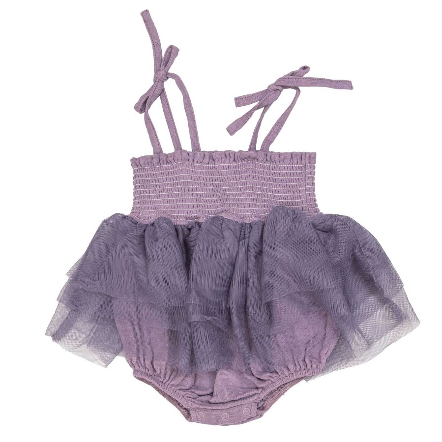 Girl Angel Dear | Muslin Tutu Bubble, Lavender Mist