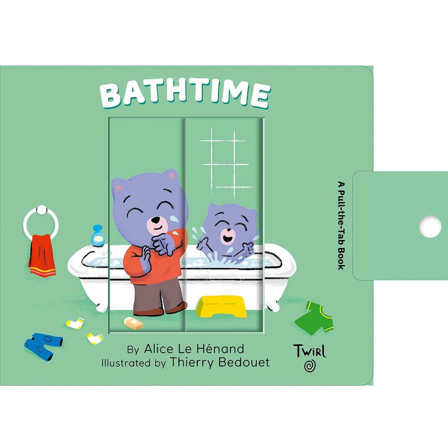 Baby Stuff Chronicle Books | Bathtime: A Pull-The-Tab Book