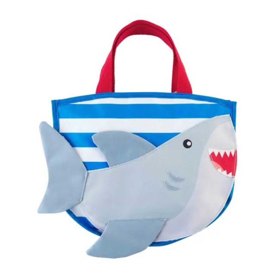 Girl Mud Pie | Shark Sand Toy Tote Set