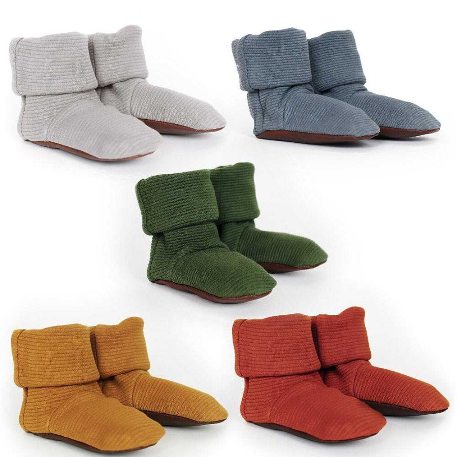 Accessories L'ovedbaby | Organic Cotton Booties, Paprika