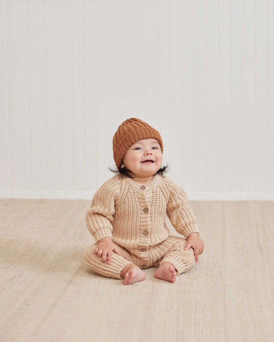 Girl Quincy Mae | Chunky Knit Jumpsuit, Shell