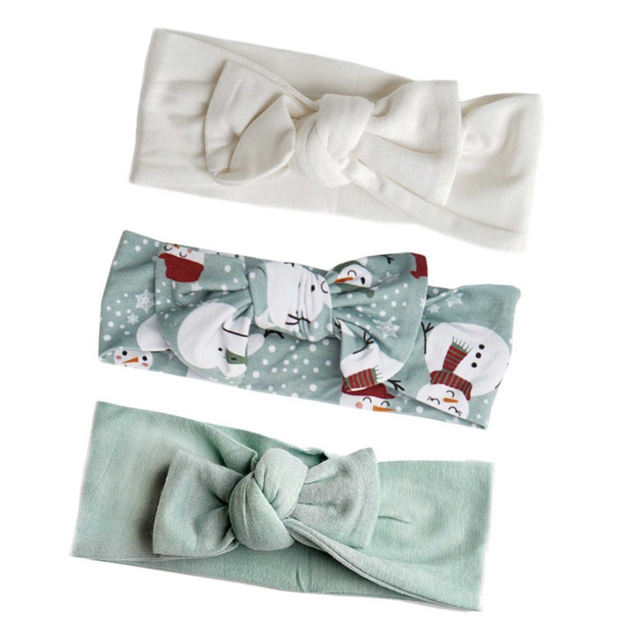 Girl Emerson and Friends | Bamboo Headband Set, Snow People