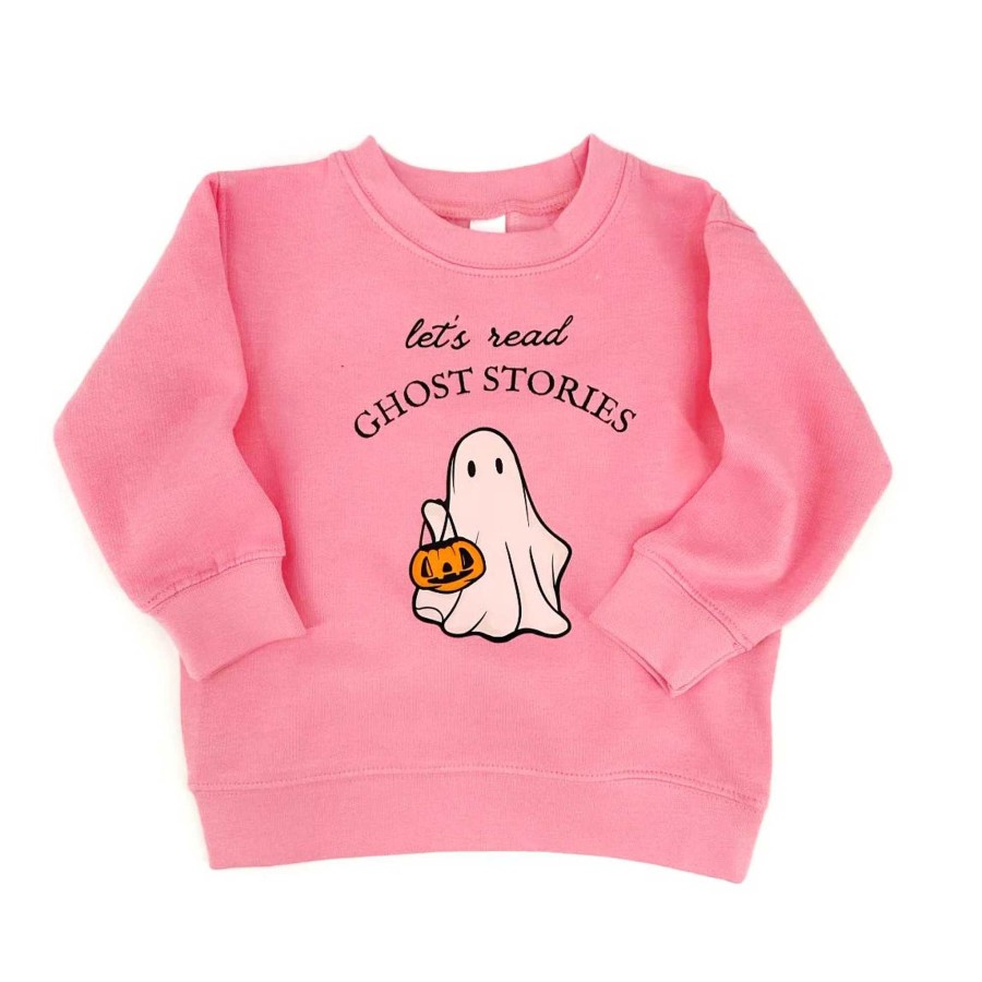 Girl The Wishing Elephant | Let'S Read Ghost Stories Kids Sweatshirt, Pink