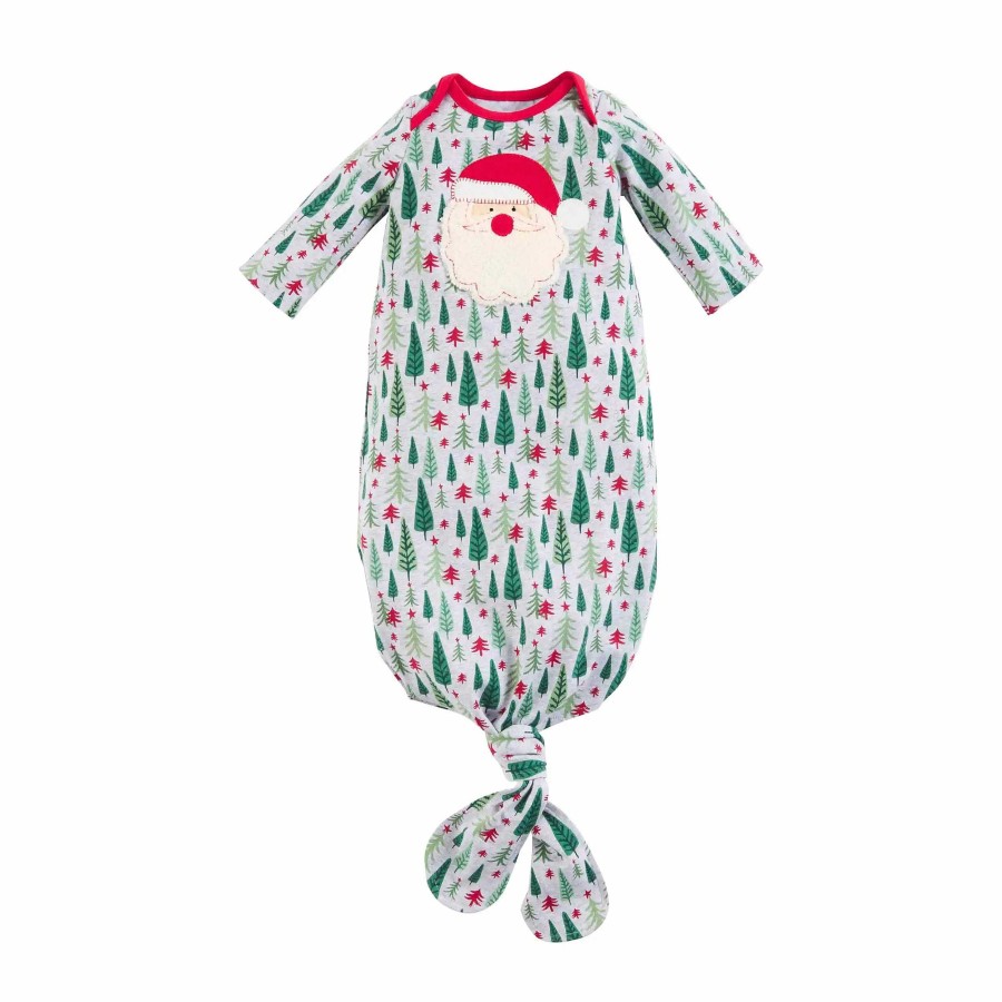 Boy Mud Pie | Knotted Gown, Santa Christmas Trees