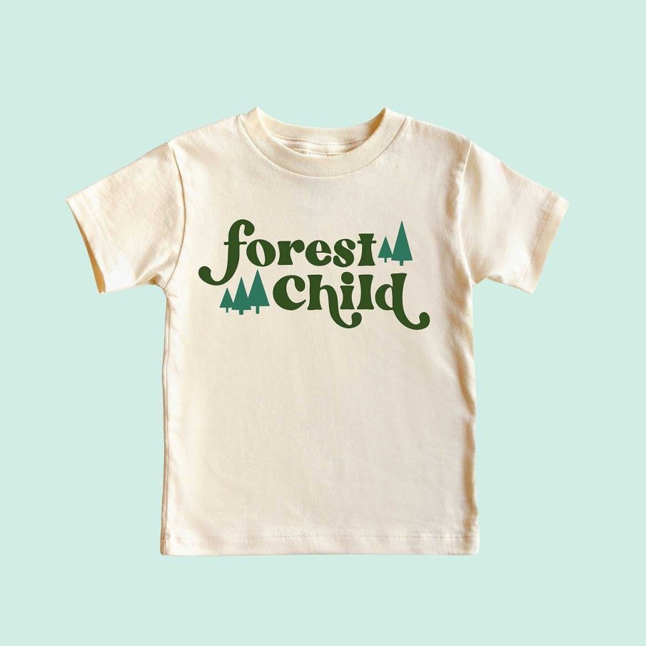 Boy Benny & Ray Apparel | Kid'S Graphic Short Sleeve Tee, Forest Child