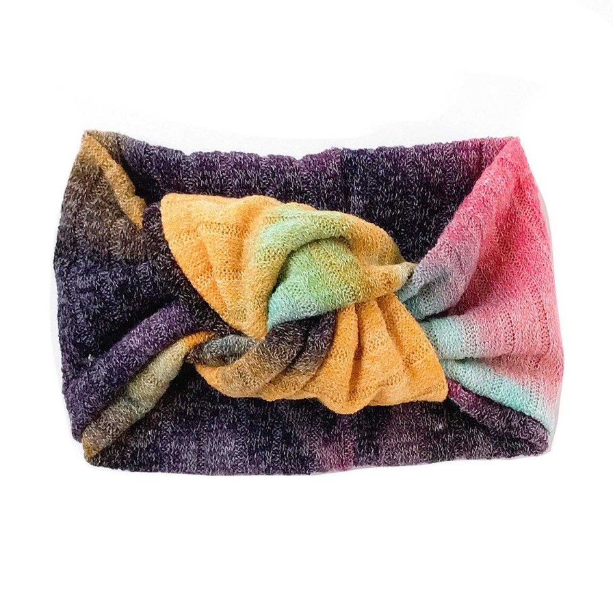 Girl Eyee Kids | Twist Knot Headband, Autumn Tie Dye