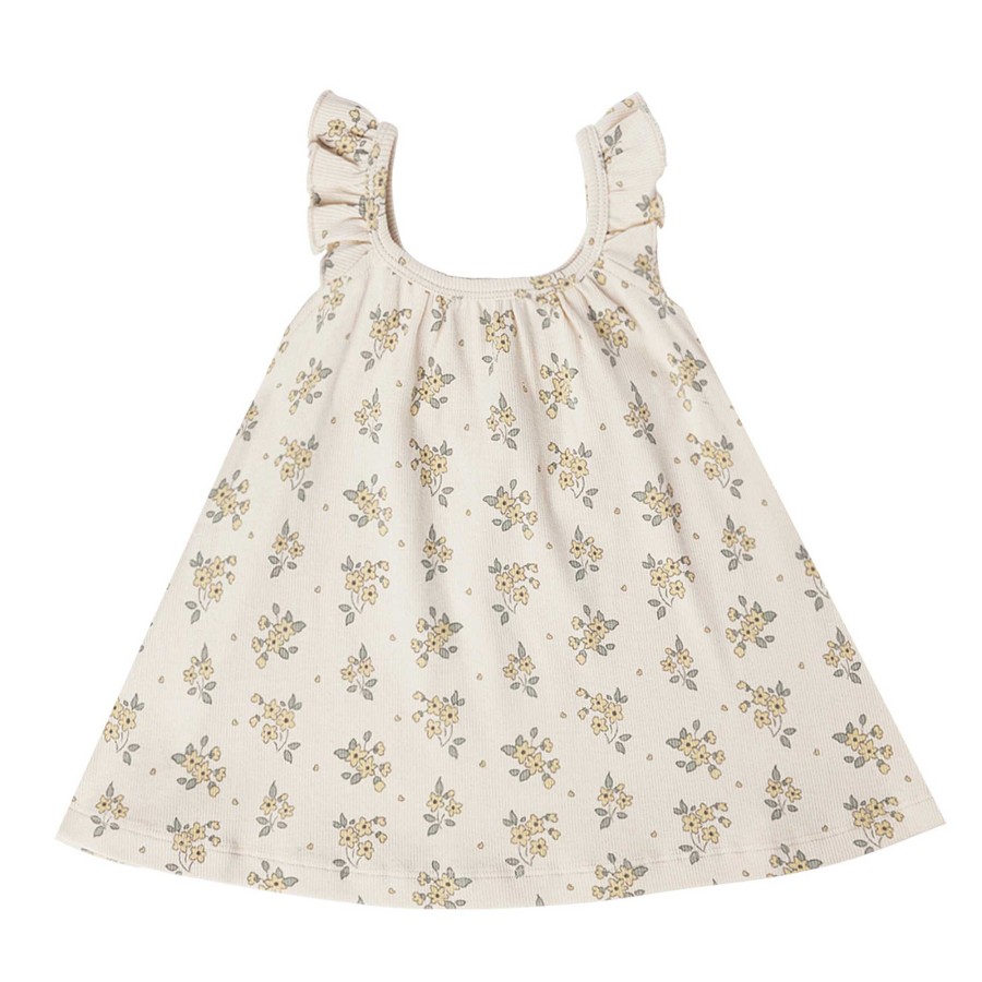 Girl Quincy Mae | Ruffle Swing Dress, Daisy Fields