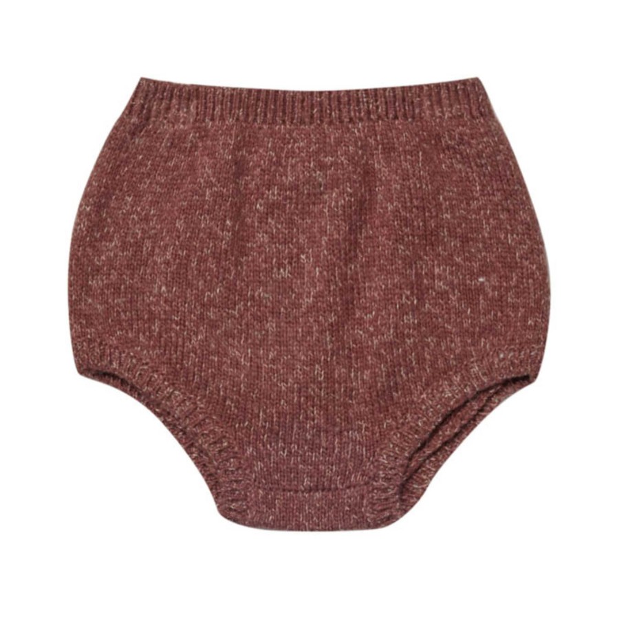 Boy Quincy Mae | Knit Bloomer, Heathered Plum