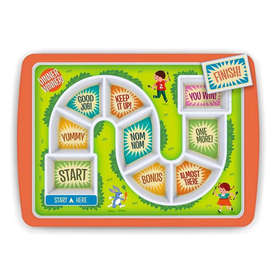 Baby Stuff Fred & Friends Plates | Dinner Winner Plate Tray, Kids