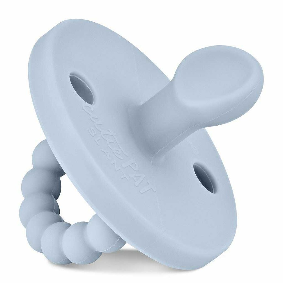 Baby Stuff Ryan & Rose | Cutie Pat Slant Pacifier, Blue