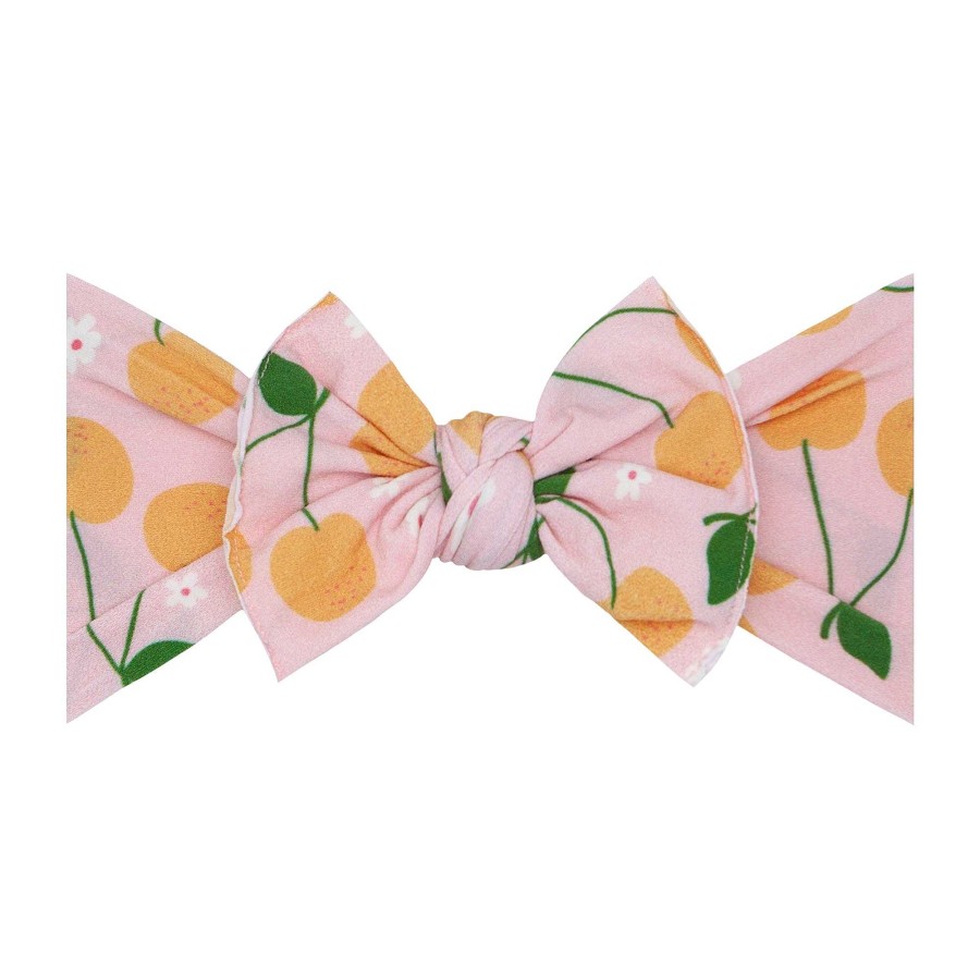 Girl Baby Bling Bows | Printed Knot Bow, Rainier