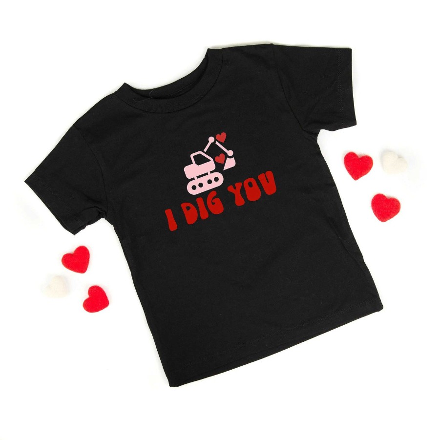 Boy The Juniper Shop | I Dig You Short Sleeve Tee, Black