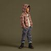 Boy Rylee & Cru | Rylee & Cru Hooded Overshirt, Brown Plaid