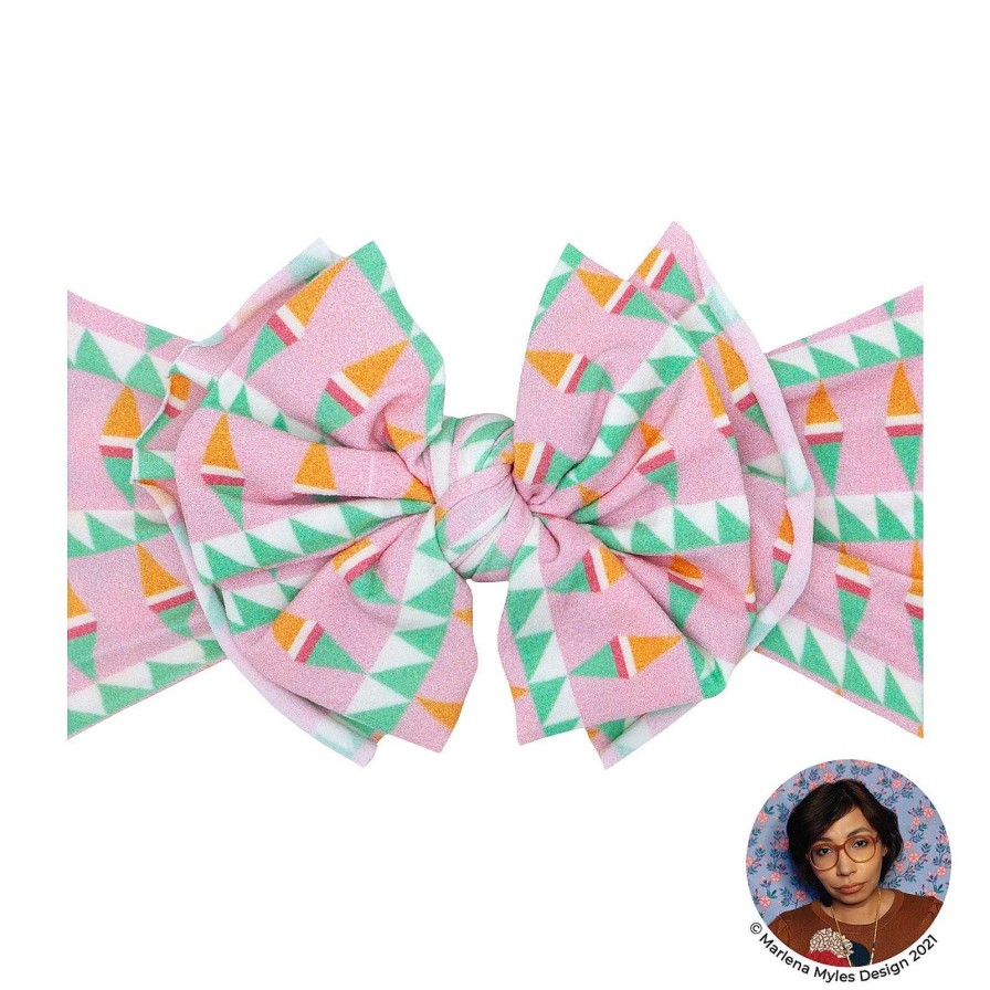 Girl Baby Bling Bows | Fab-Bow-Lous Bow, Abstract Feather