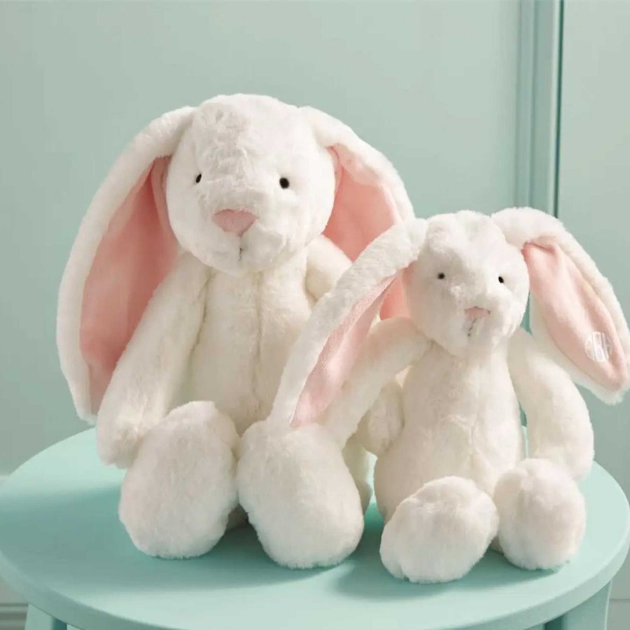 Baby Stuff Mud Pie Toy Animals | Large Plush Bunny, Pink