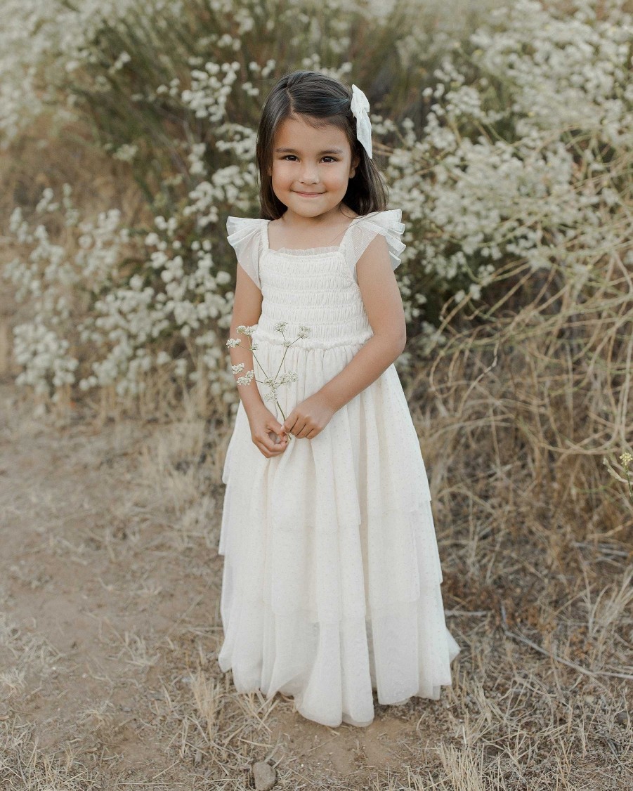 Girl Noralee | Valentina Dress, Ivory