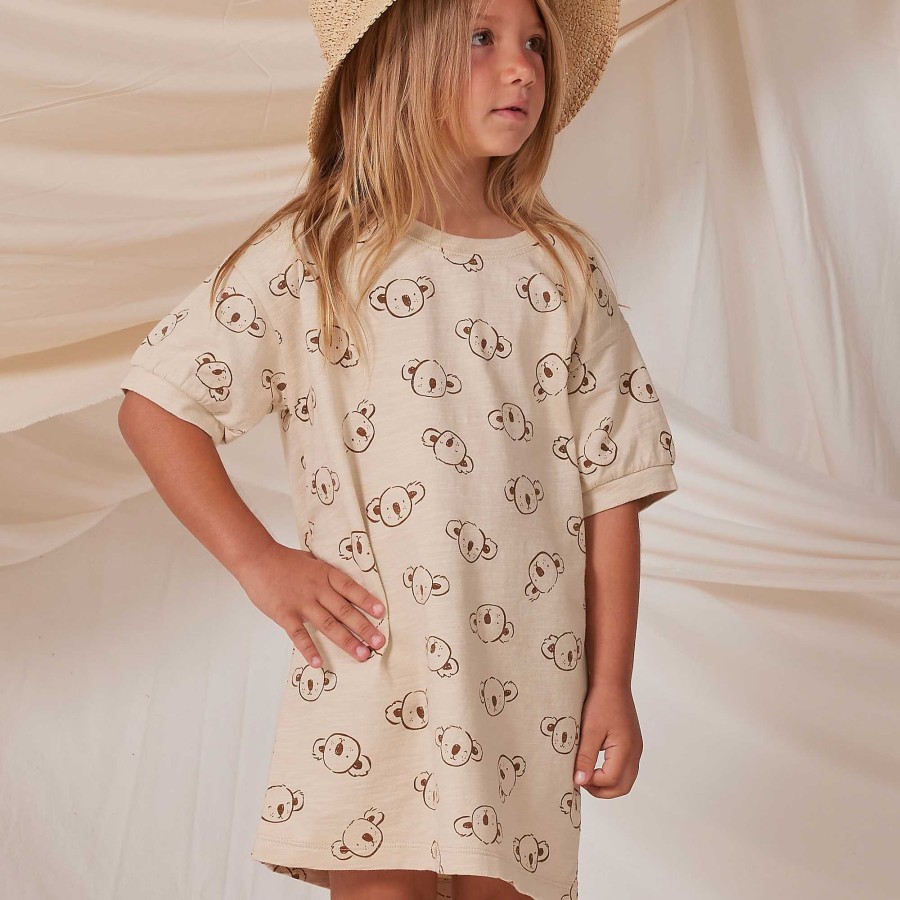 Girl Rylee & Cru | Rylee & Cru Jersey Shirt Dress, Koalas