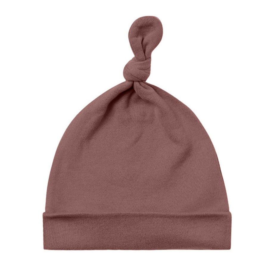 Accessories Quincy Mae | Knotted Hat, Plum