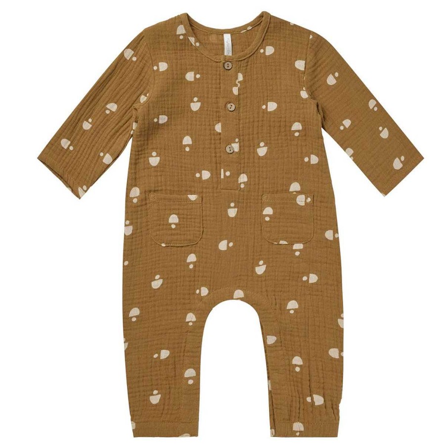 Boy Rylee & Cru | Rylee & Cru Long Sleeve Woven Jumpsuit, Geo