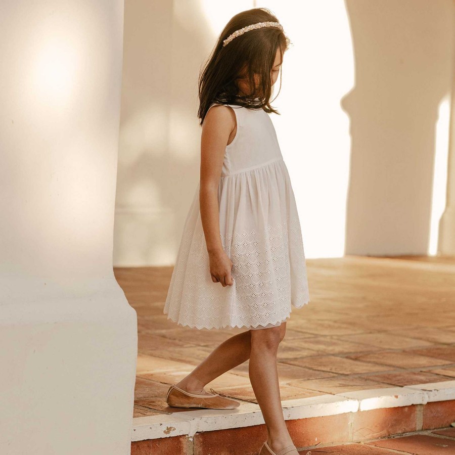 Girl Noralee | Georgia Dress, White