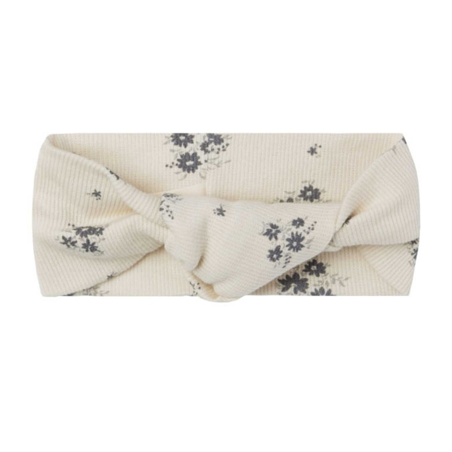 Girl Quincy Mae | Knotted Headband, Navy Ditsy