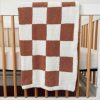 Baby Stuff phufy | Phufy Bliss Checker Blanket, Nutmeg