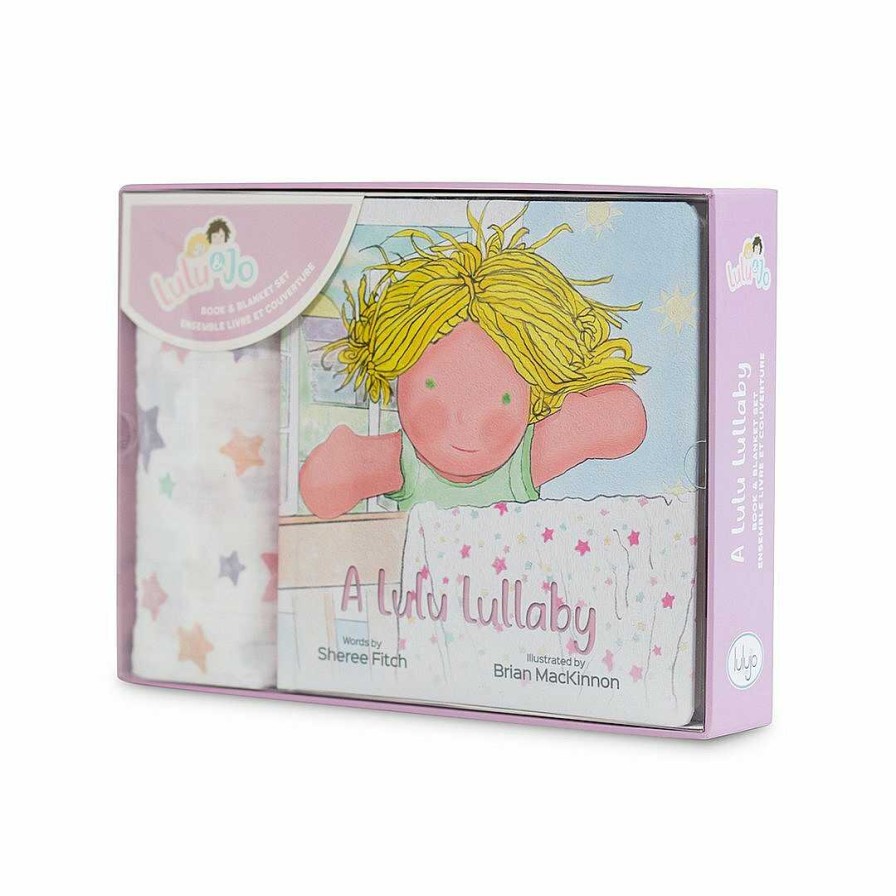 Baby Stuff Lulujo | A Lulu Lullaby, Muslin Blanket And Book Set