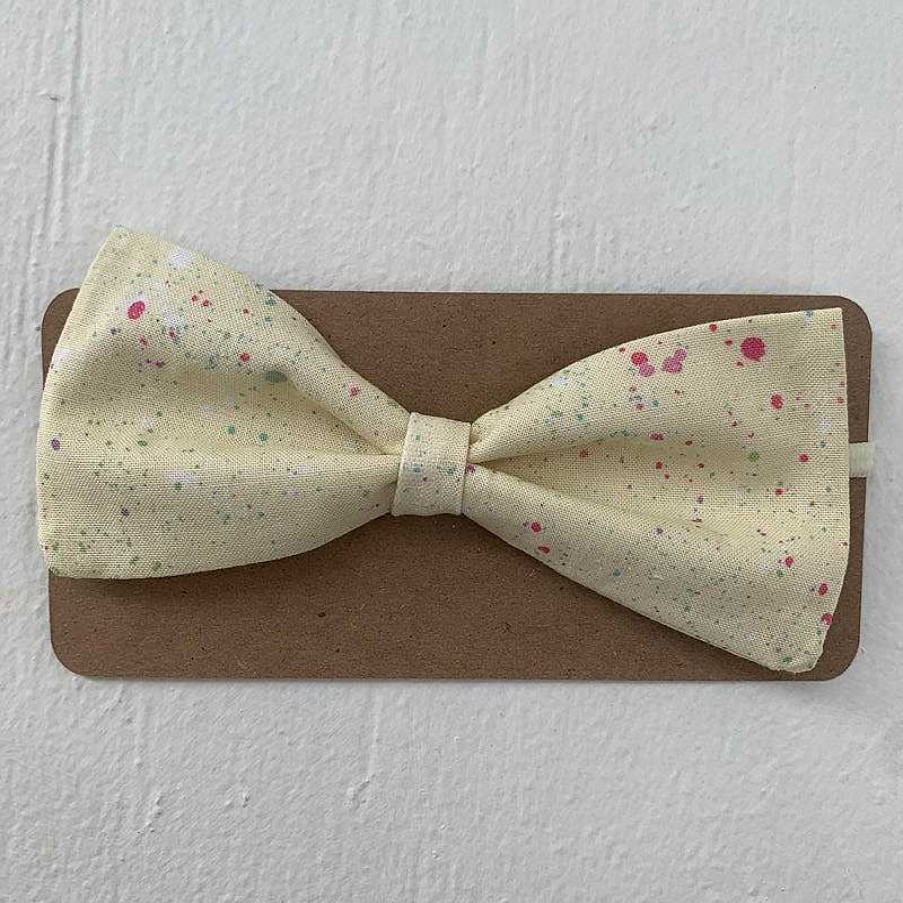 Girl Colty Creek | Nylon Bow Headband, Speckled Yellow Egg