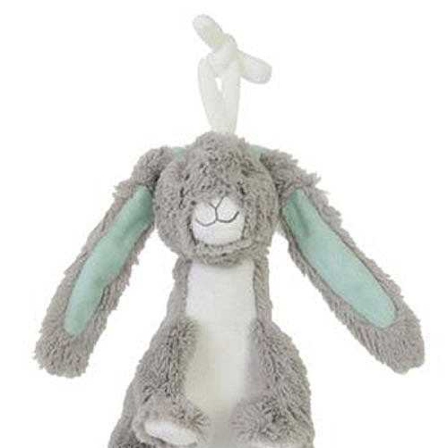 Baby Stuff Newcastle Classics Stroller Toys | Grey Rabbit Twine Plush Stroller Toy