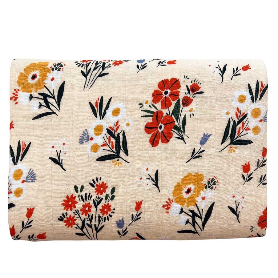 Baby Stuff Angel Dear | Muslin Swaddle, Garden Floral