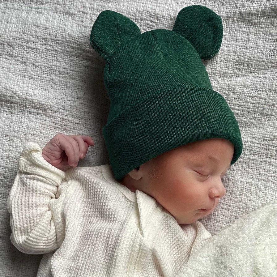 Accessories SpearmintLOVE | Baby'S First Hat, Juniper Bear