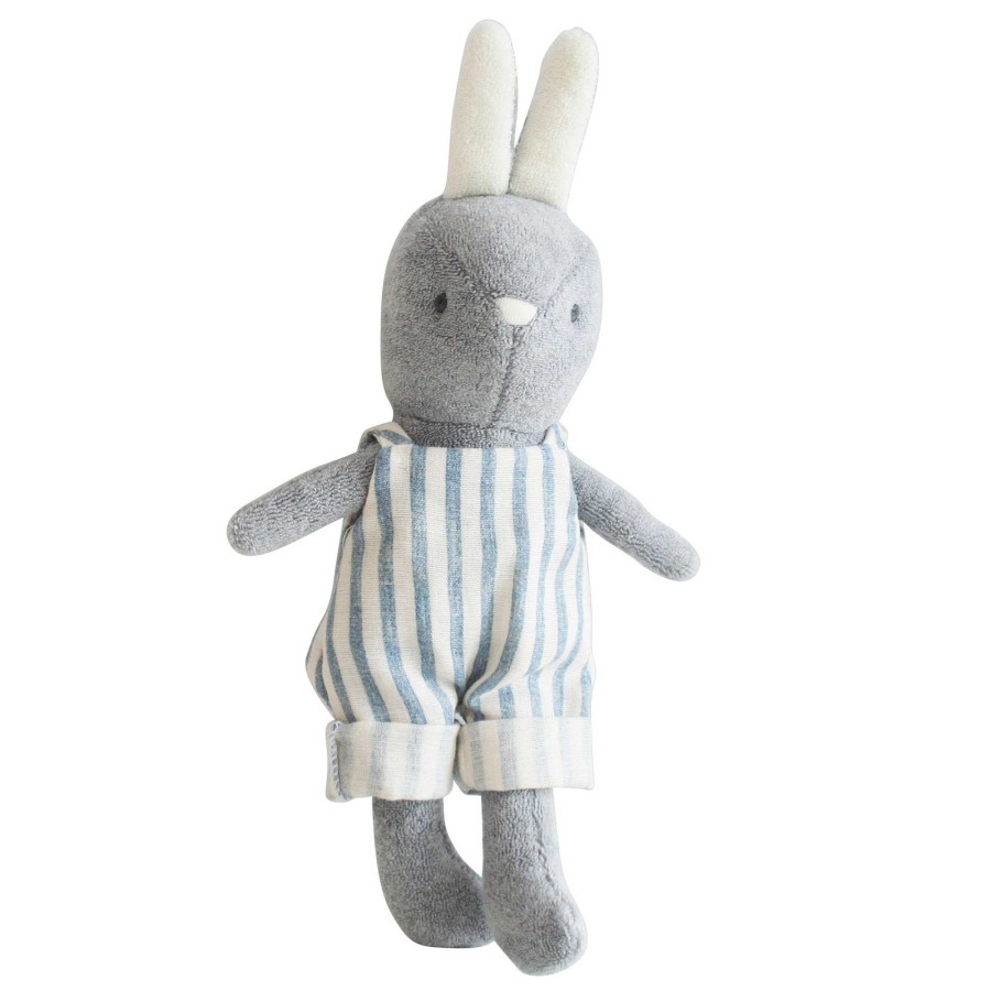 Baby Stuff Alimrose Toy Animals | Benny Bunny, Chambray Stripe