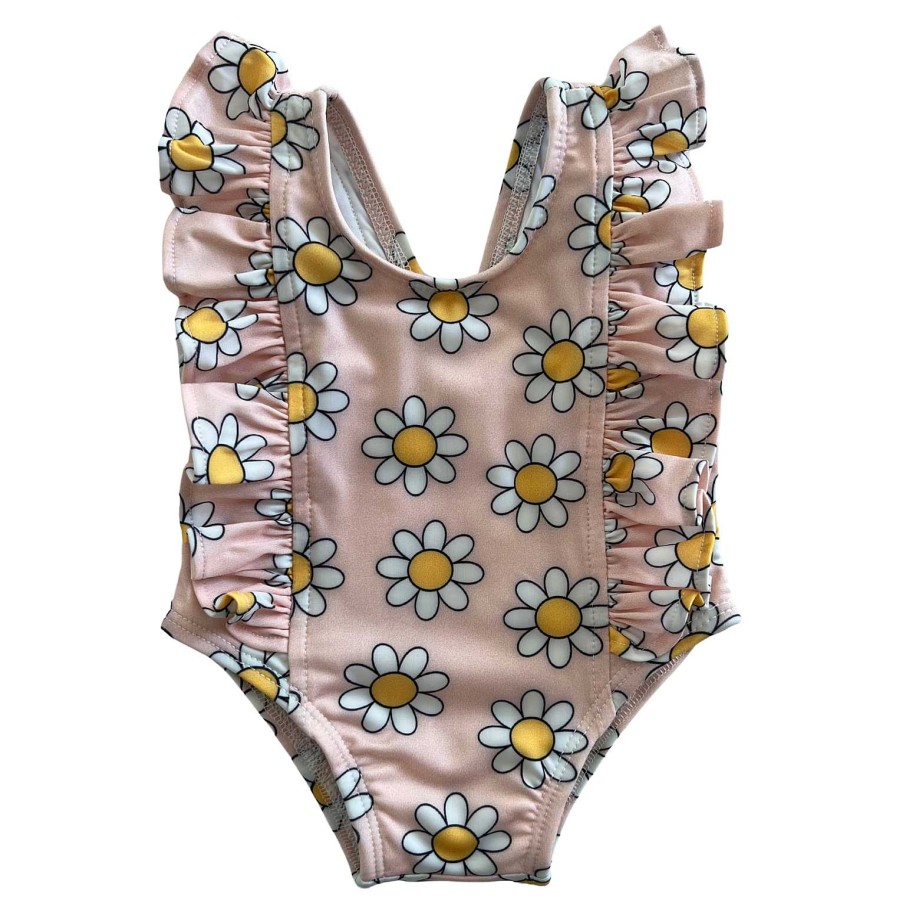 Girl SIIX Collection | Daisy Pop Taffy / Monaco Swimsuit / Upf 50+