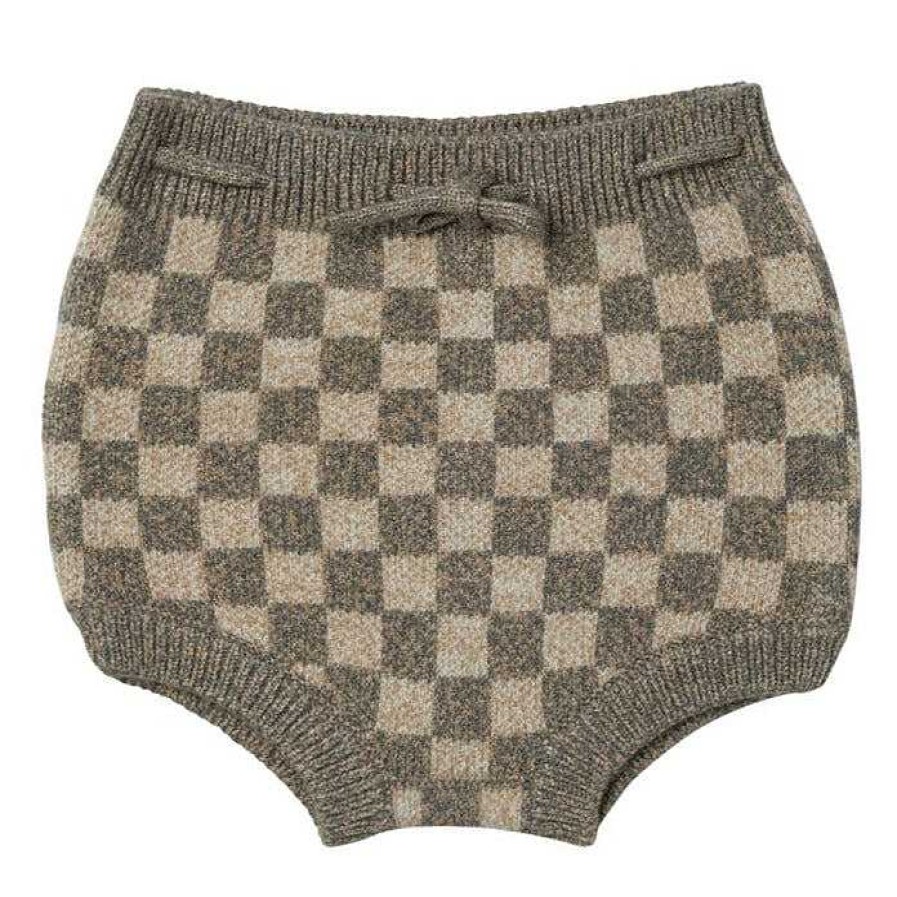 Boy Rylee & Cru | Rylee & Cru Knit Bloomer, Heathered Check