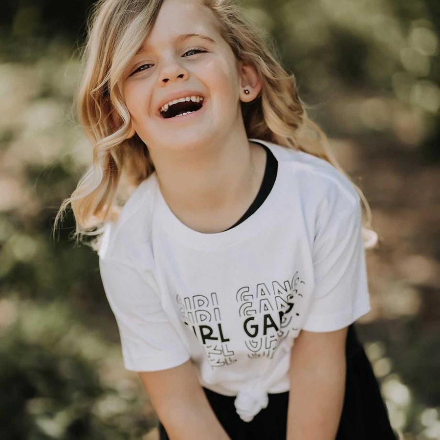 Girl Saved by Grace Co. | Girl Gang Graphic Tee, White