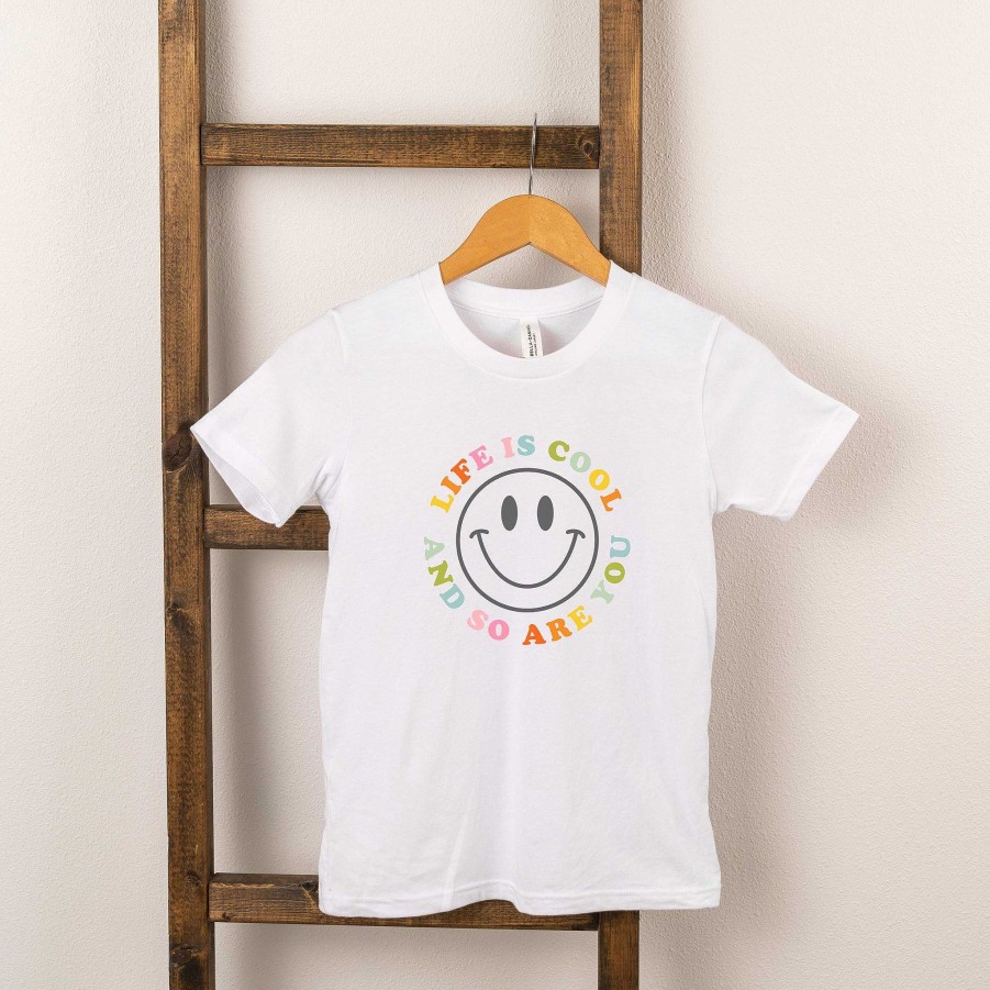 Boy The Juniper Shop | Life Is Cool Short Sleeve Tee, White