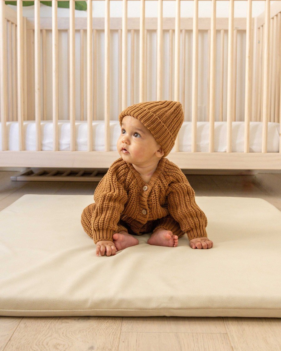 Girl Quincy Mae | Chunky Knit Jumpsuit, Cinnamon