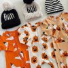 Boy SpearmintLOVE | 2-Way Zip Footie, Halloween Cluster